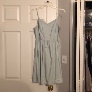 Light Blue Chambray Dress